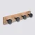 FIVE Zidni ormarić 4ml mdf/igla crni