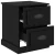 Noćni ormar s ladicama 2 pcs Crni hrast 39 x 39 x 47.5 cm