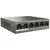 Tenda PoE mrežni switch, 6 port RJ-45 , 4 PoE, Uplink, NVR - TEF1106P-4-63W