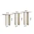 Hanah Home Set klub stolova Leo, 2 komada, Beli