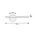 Rabalux Zidna lampa Sabira, LED 6W, L33cm, Crna