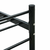 Okvir za krevet crni metalni 200 x 200 cm