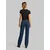 Calvin Klein Jeans Majica črna/bela