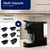 CAMRY Aparat za espresso Multikapsule CR4414CBB, Crni