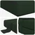Sofa na razvlačenje Tamnozelena 152 x 86,5 x 60 cm Tkanina