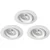 Eglo 31162-SADA 3x LED prigušiva ugradno stropno svetlo SARTIANO LED/3,5W/230V IP23 bela