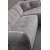 Atelier del Sofa Ugaona garnitura Boxer, 165x290 cm, Svetlo-siva