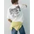 Pull&Bear Majica  bazaltno siva / zelena / lila / bela