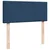 Vidaxl Box spring postelja z vzmetnico modra 120x190 cm blago