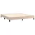 Krevet box spring madrac LED cappuccino 180x200cm umjetna koža