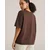 WE Fashion Majica  temno rjava