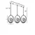Conceptum Hypnose Luster Ring, 30 cm, 55 cm E27, 40W