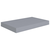 Plutajuće zidne police 4 kom sive 40 x 23 x 3,8 cm MDF