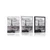 Plakat razgled na Pariz z mestne ulice - 30x45 white