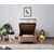 Hanah home Krevet Latte 80x38x180cm Crni