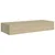 Zidne police s ladicom 2 kom boja hrasta 60 x 23,5 x 10 cm MDF