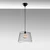 Opviq Luster Byisoo-6340, 46-126cm, 40 cm Cap E27, 40W, Bakarne boje