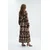 Trendyol Modest Ženska haljina Tctss26Eb00165, Smeđa
