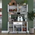 Hanah Home Komoda JE177 3348, 120x184.2x40 cm, Bela