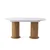 HANAH HOME Produžni trpezarijski sto Gusto 2951
