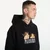 Mikina PLEASURES Dynamic Hoodie Black S