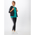 Urban Classics Curvy Majica, zelena