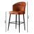 Hanah Home Set 4 barske stolice Rubi Krem-Crni