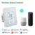 WENGART 24 V WiFi sobni termostat WG201, 7-dnevno programabilen, bel