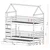 Pograd z dodatnim ležiščem Dalia - 80x160 cm - grafit