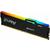 DDR5 64GB (4x16GB) 6000MT/s [FURY BEAST RGB], Non-ECC UDIMM, CL40 1.35V, 288-Pin 1Rx8, Black, Memory Kit, w/RGB Heatsink, XMP