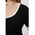 Trendyol Curve Ženska bluza Tbbss25Af00072, Crna