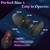 SuperLove E-Stim Curved Vibrating Butt Plug with Remote Black