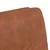 vidaXL Jedilni stoli s kolesi 2 pcs Rjava 57 x 67 x 95 cm Umetna koža