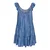 ONLY Obleka ONLPEMA moder denim