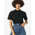 Trendyol White-Black 2-Pack 100% Cotton Basic Stand-Up Collar Knitted T-Shirt
