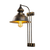 Opviq Saglam 3743 Zidna lampa, Crno-Zlatna