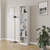 Hanah Home Polica za knjige Ktp-325-Bb-1, 43x182x26 cm, Bela