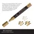 Rayher. Set flomastrov Metallic Paint Marker - Molten Copper