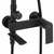 Komplet za prhanje REA STORM BLACK MATT