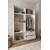 HANAH HOME Garderober Arden 4 White