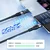 OTG adapter Techsuit HyperPort A5 USB-C v USB-A 6A, 5Gbps - oranžen