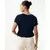 Mexx Ženska majica MF006605261W, Okrugli izrez, Teget