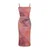 Trendyol Milla Ženska haljina TPRSS24EL00150, Roze