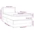 Vidaxl Box spring postelja z vzmetnico črna 90x200 cm blago