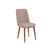 HANAH HOME Trpezarijski set Vina 0900 3 WalnutStone