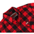Moška srajca z dolgimi rokavi UNIK - Black and Red - TW205.01