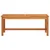 Vrtna klupa 110 x 35 x 45 cm od masivnog bagremovog drva