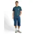 TOM TAILOR DENIM Majica petrol/bela