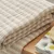 Bombažna odeja v naravni barvi 150x200 cm Cotton Muslin Stripe – Bianca