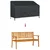 Pokrivač za vrtnu klupu 165 x 70 x 65 / 94 cm 210D Oxford tkanina